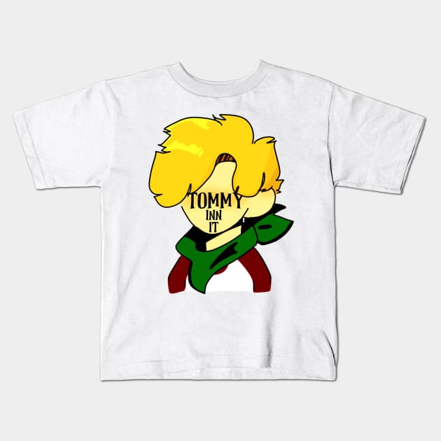 TommyInnit Kids T-Shirt by JUSTIES DESIGNS